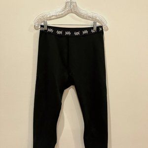 Yitty Major Label High Waist Shaping Logo Legging 7/8 Black XL